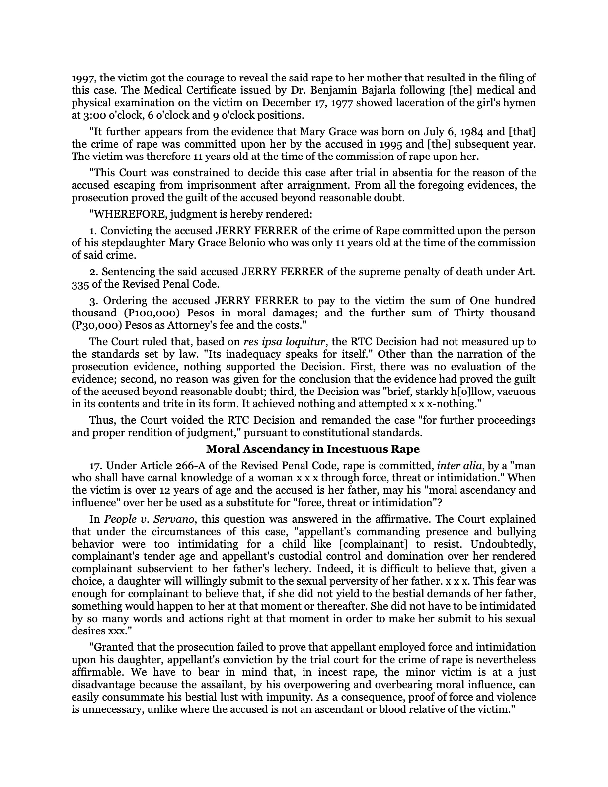 The Bio-Age Dawns on the Judiciary, page 134