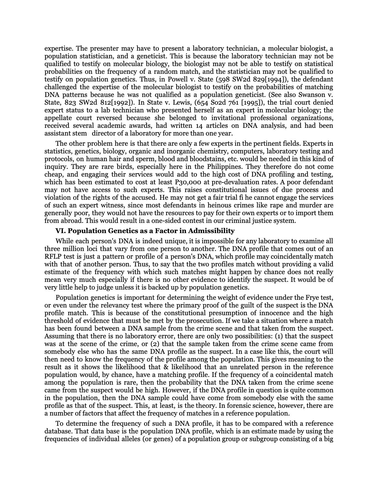The Bio-Age Dawns on the Judiciary, page 159