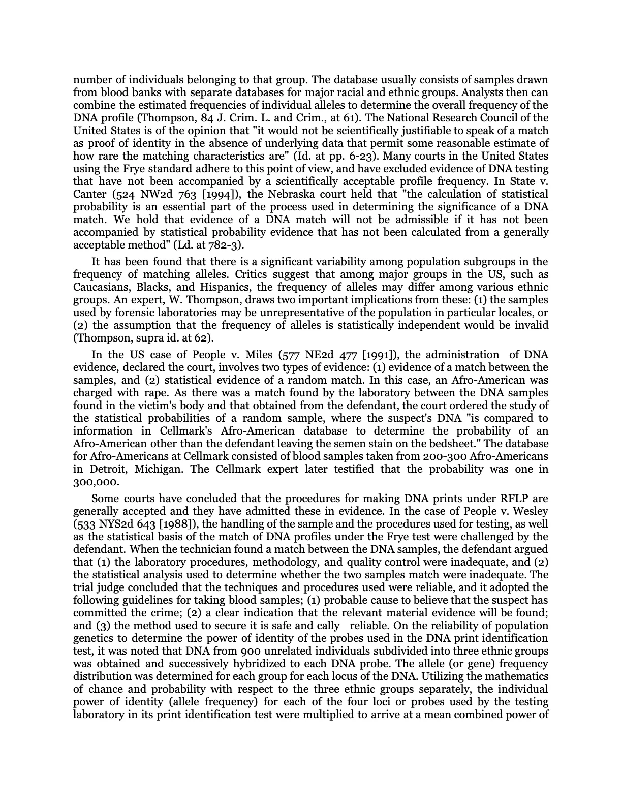 The Bio-Age Dawns on the Judiciary, page 160