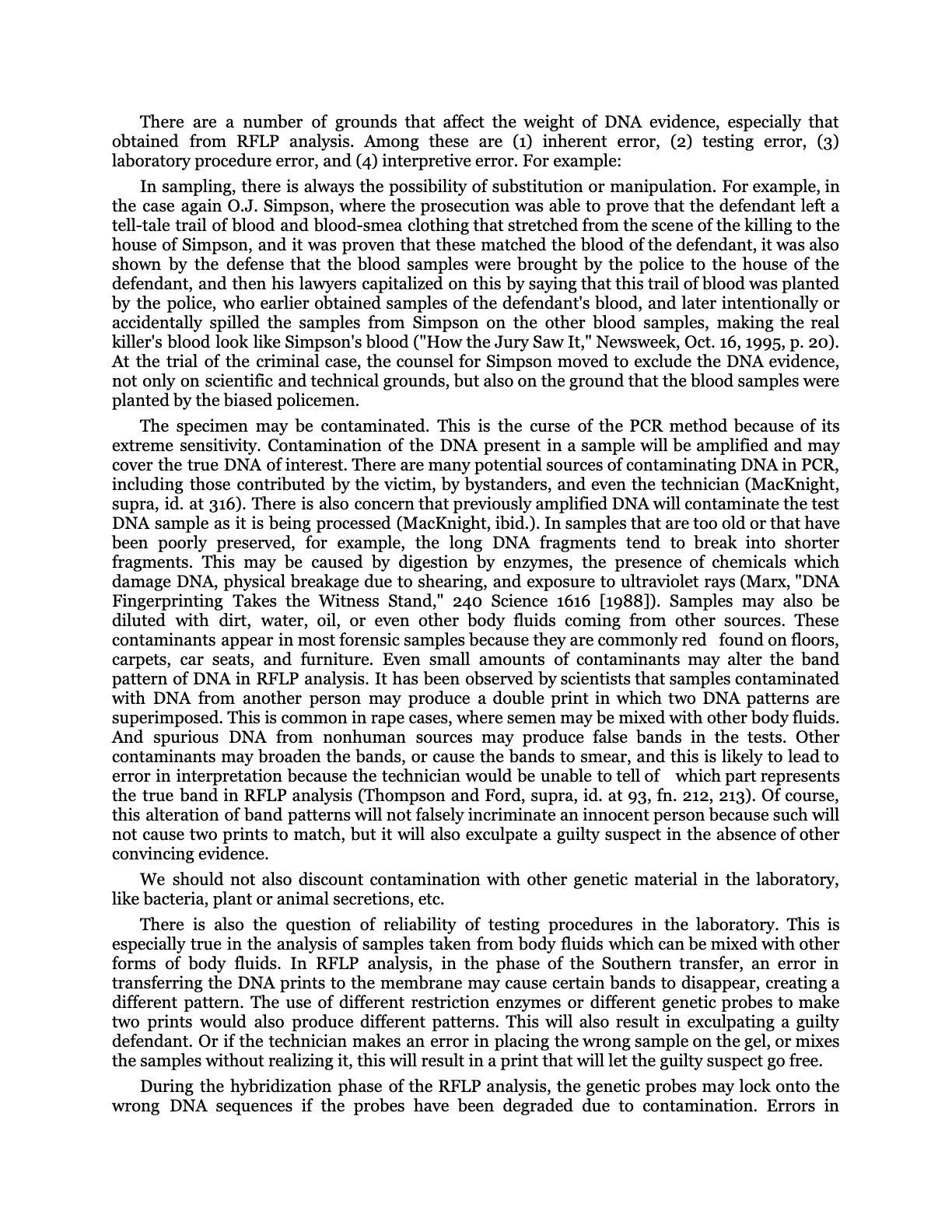The Bio-Age Dawns on the Judiciary, page 162