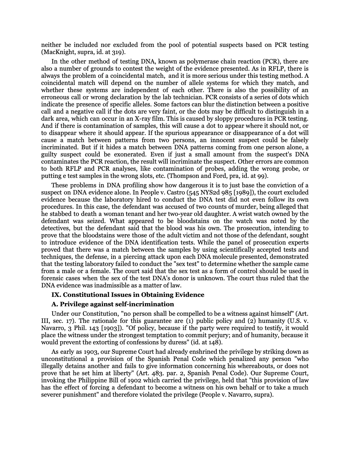 The Bio-Age Dawns on the Judiciary, page 164