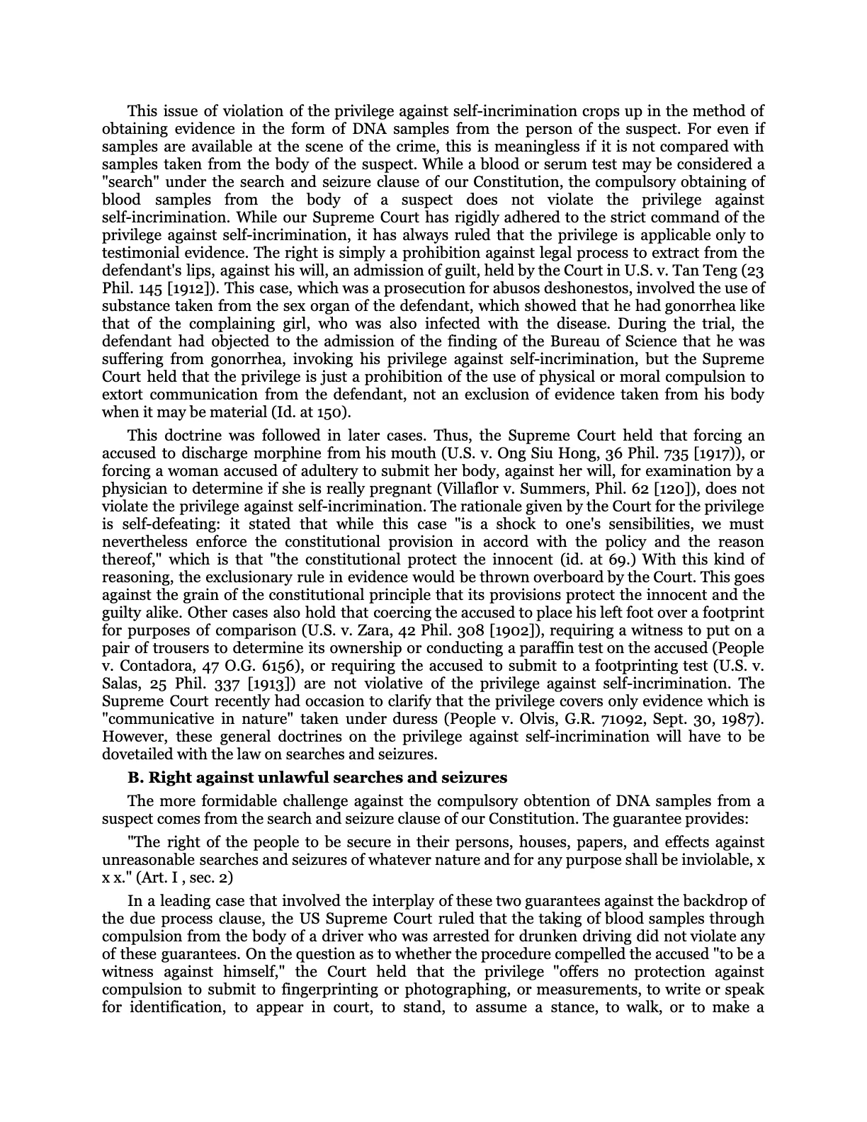 The Bio-Age Dawns on the Judiciary, page 165