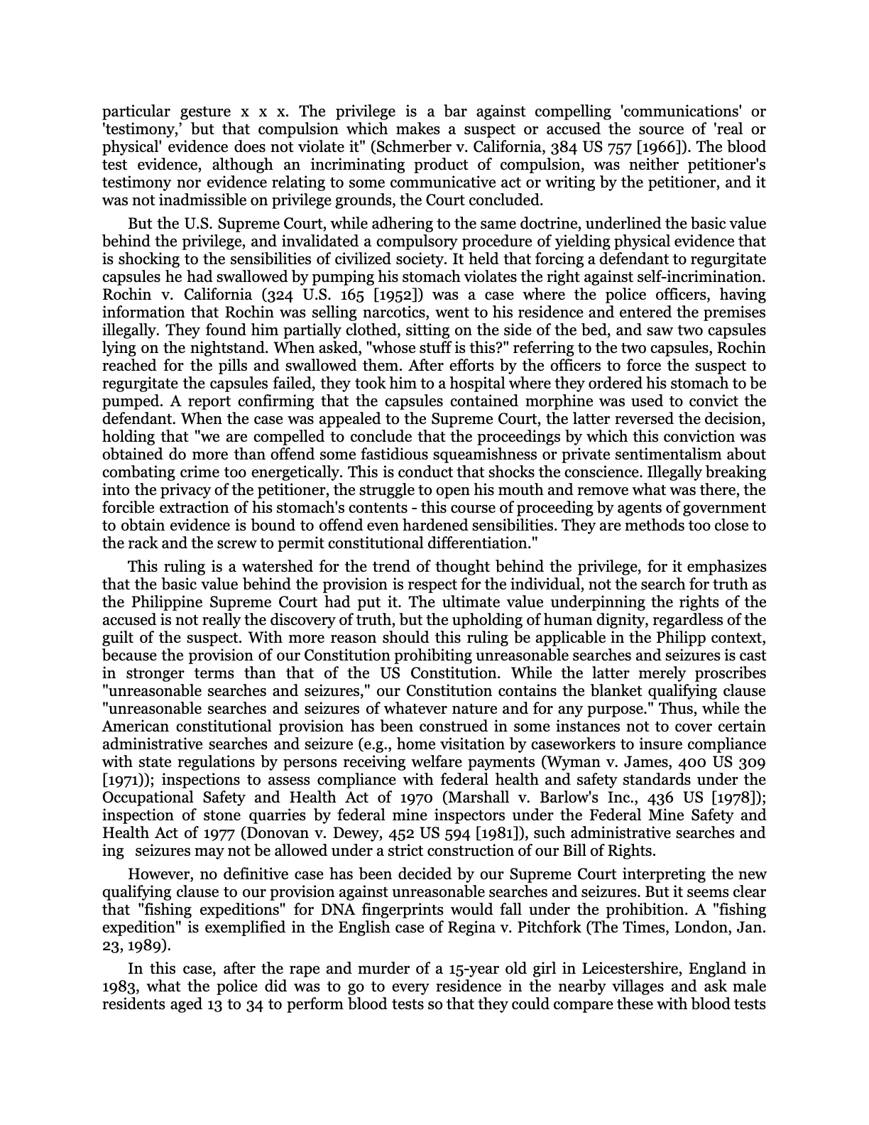 The Bio-Age Dawns on the Judiciary, page 166