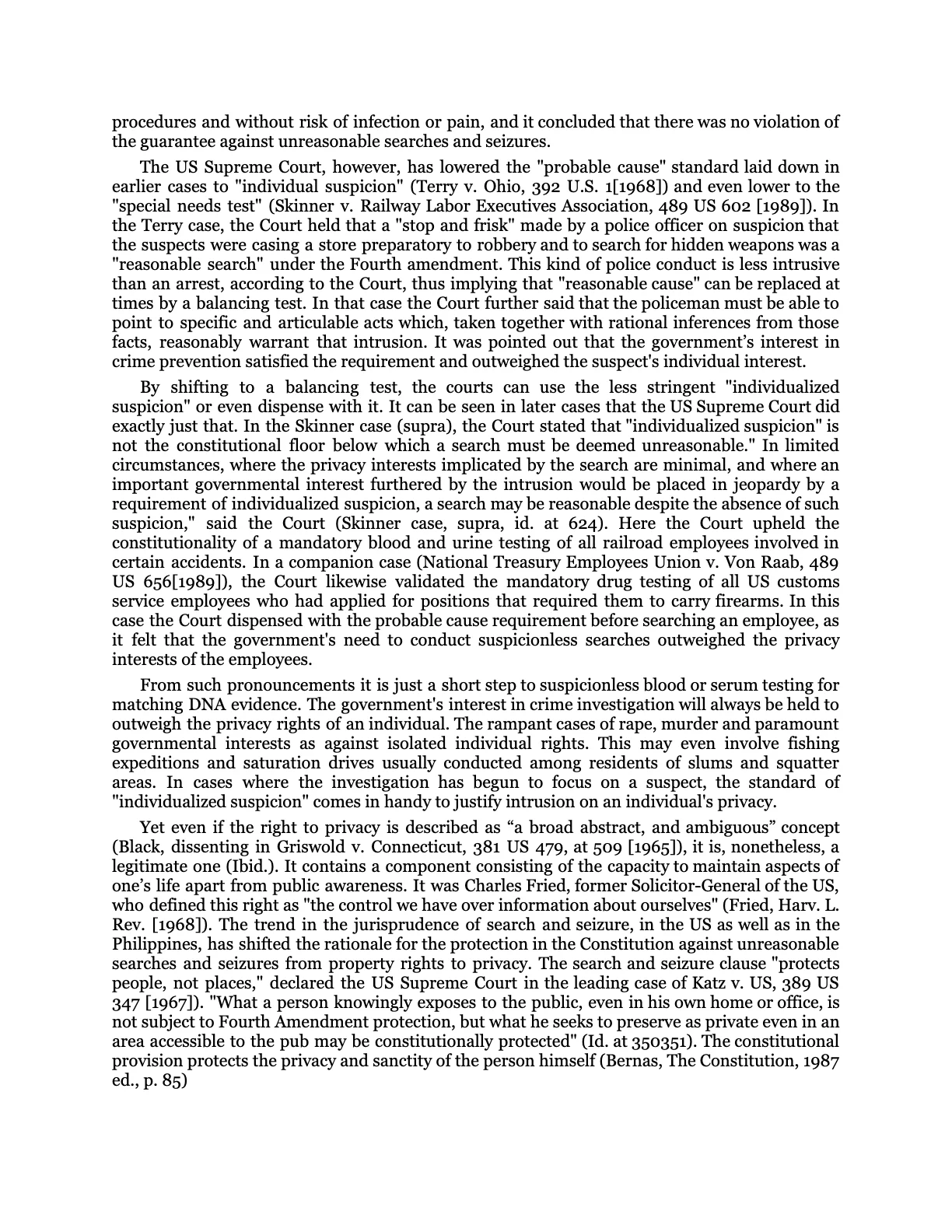 The Bio-Age Dawns on the Judiciary, page 168