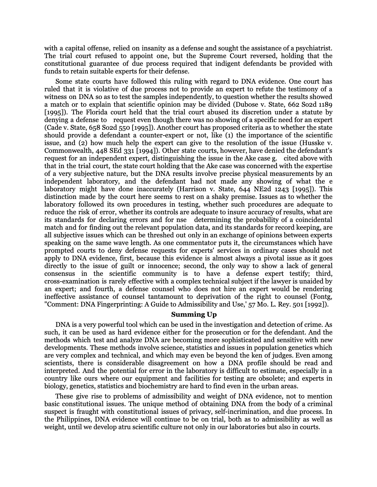 The Bio-Age Dawns on the Judiciary, page 171