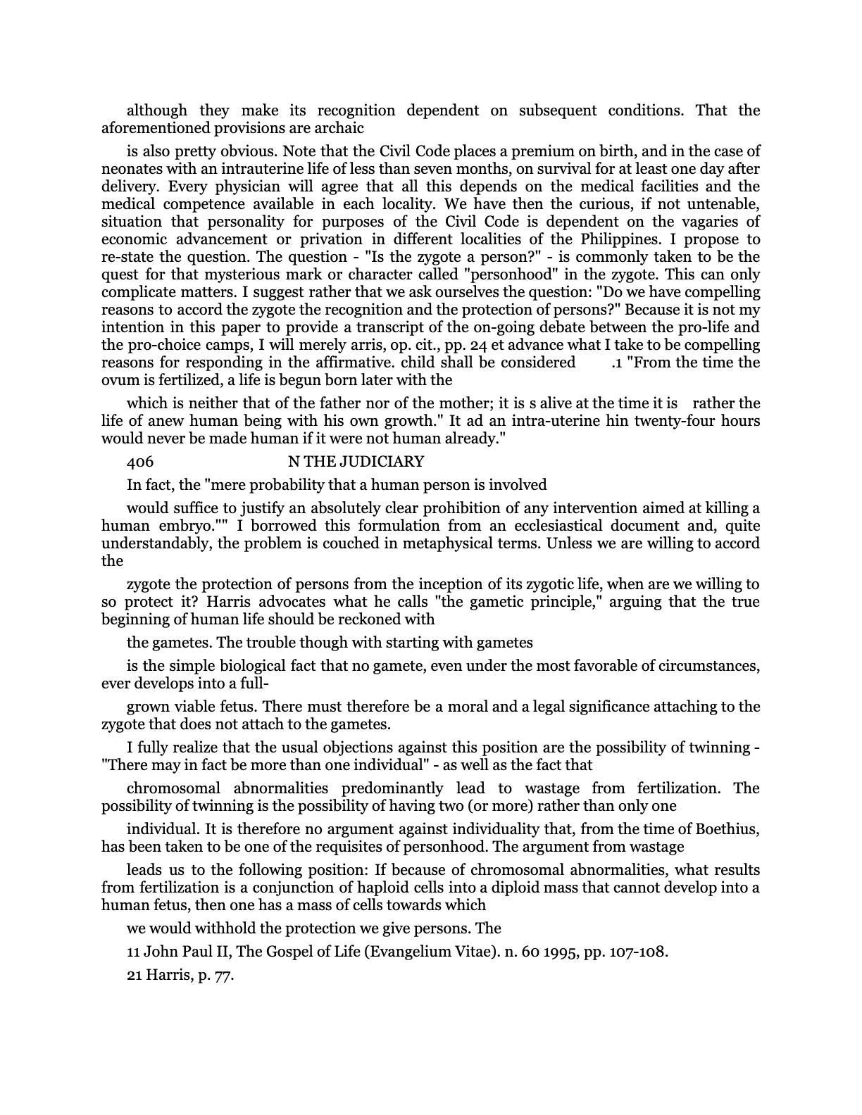 The Bio-Age Dawns on the Judiciary, page 177