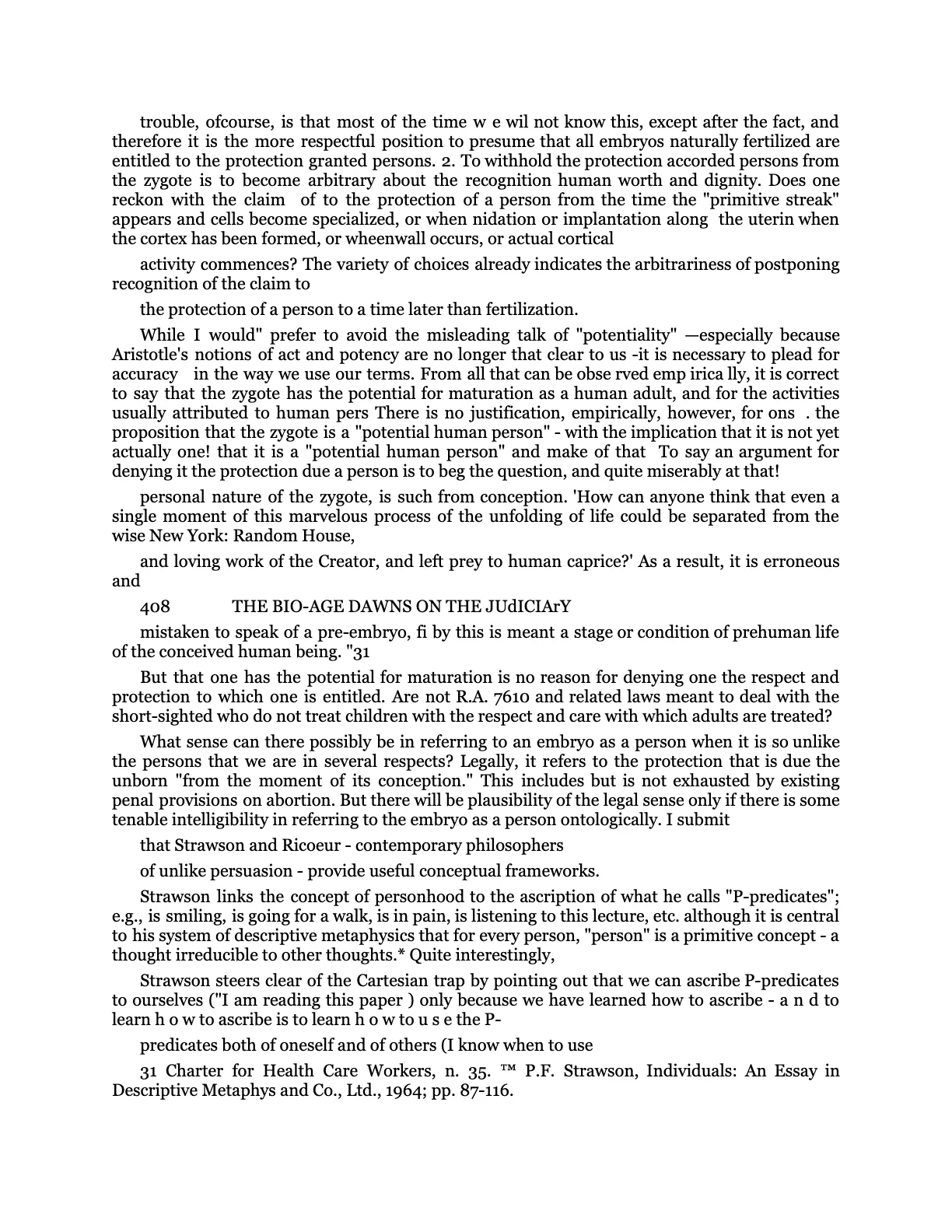 The Bio-Age Dawns on the Judiciary, page 178