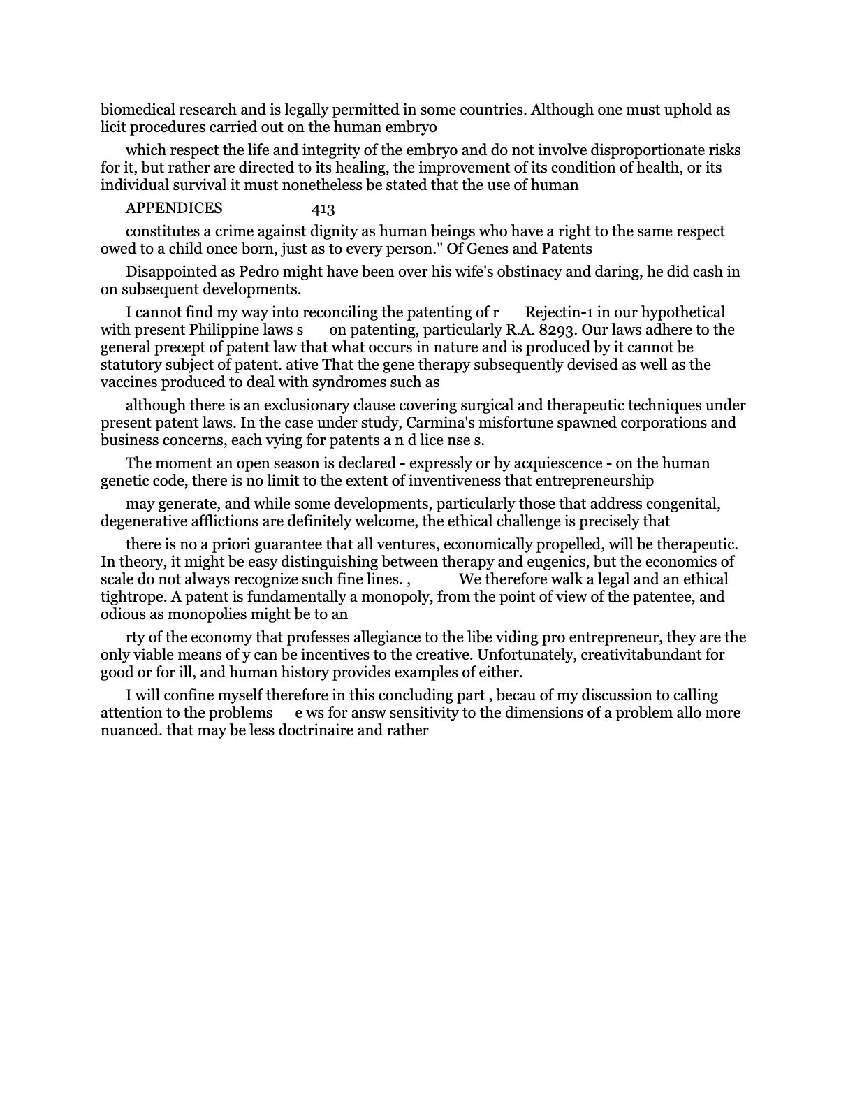 The Bio-Age Dawns on the Judiciary, page 181