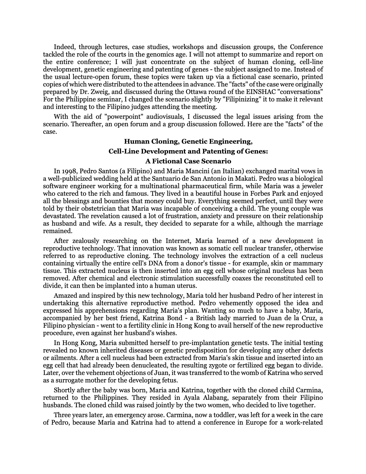 The Bio-Age Dawns on the Judiciary, page 11