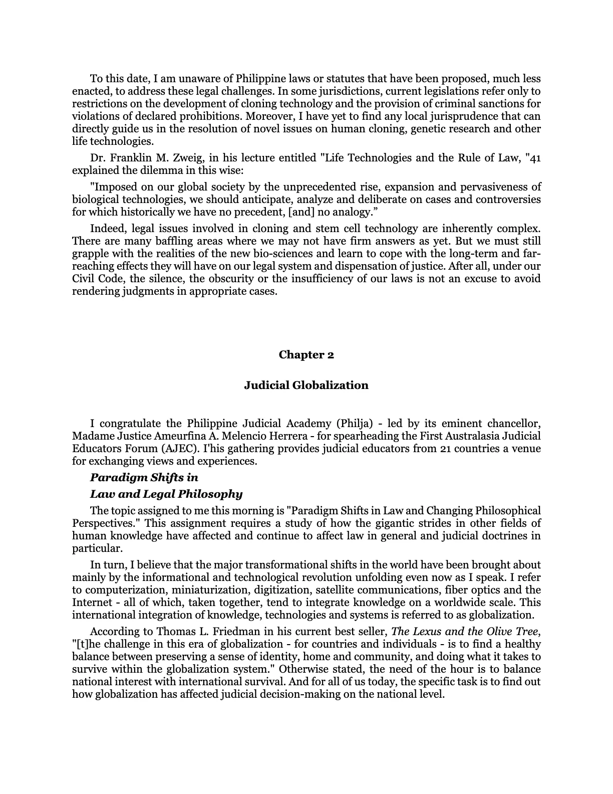 The Bio-Age Dawns on the Judiciary, page 17