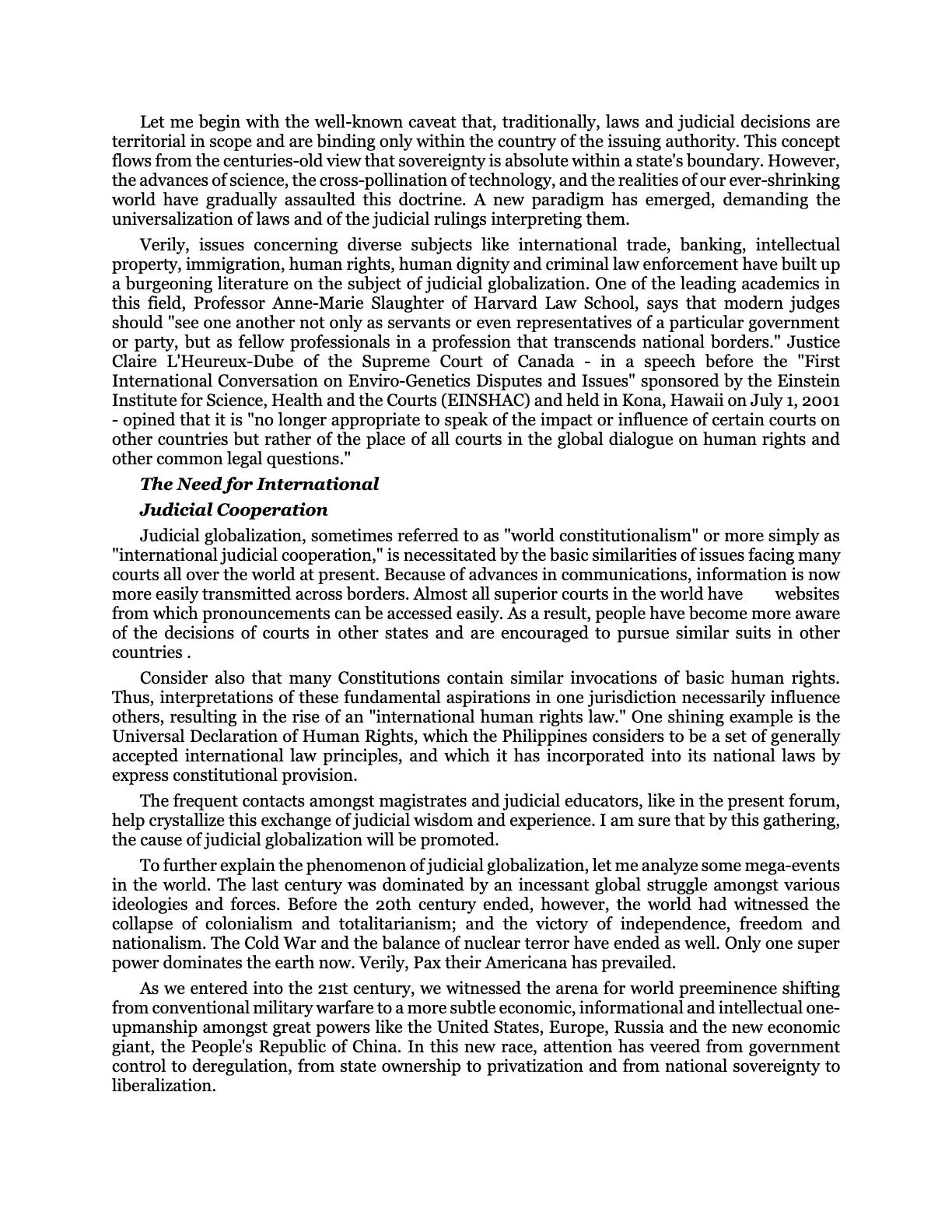 The Bio-Age Dawns on the Judiciary, page 18