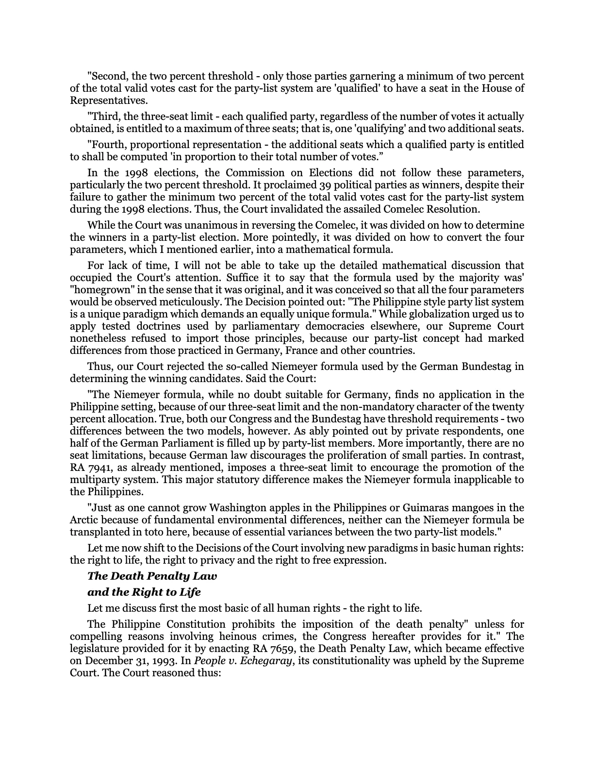 The Bio-Age Dawns on the Judiciary, page 28