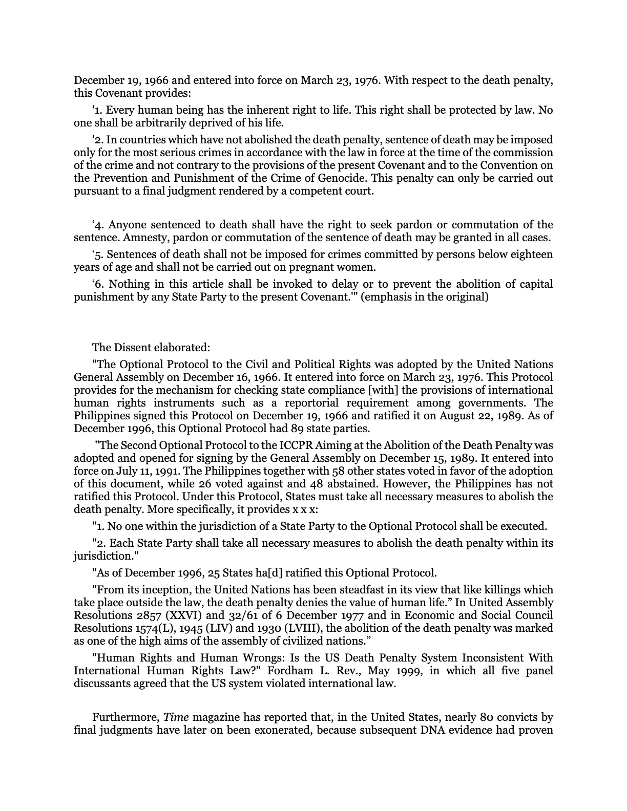 The Bio-Age Dawns on the Judiciary, page 31