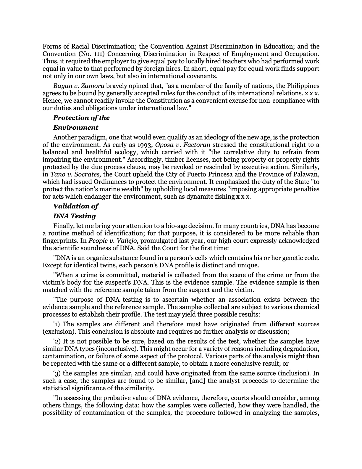 The Bio-Age Dawns on the Judiciary, page 36