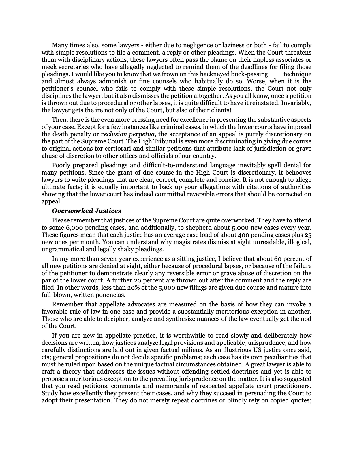 The Bio-Age Dawns on the Judiciary, page 52