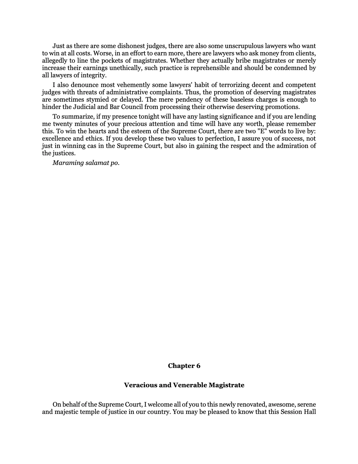The Bio-Age Dawns on the Judiciary, page 55