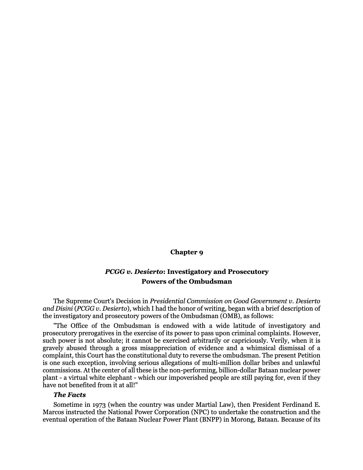 The Bio-Age Dawns on the Judiciary, page 70
