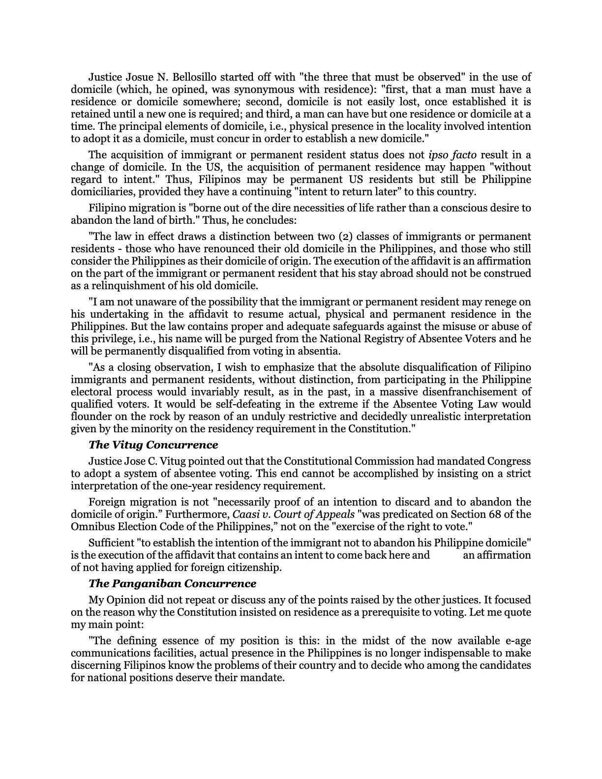 The Bio-Age Dawns on the Judiciary, page 101
