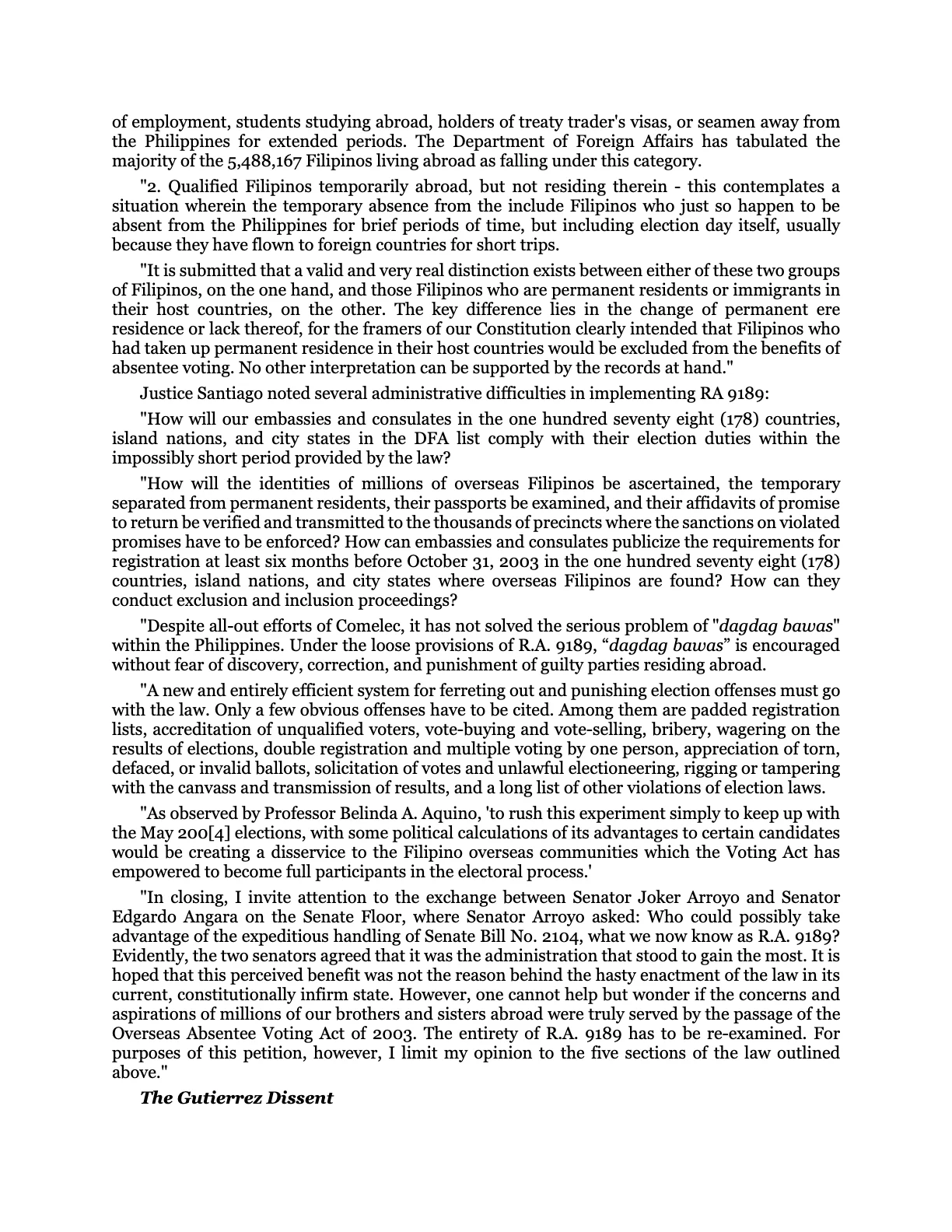 The Bio-Age Dawns on the Judiciary, page 106