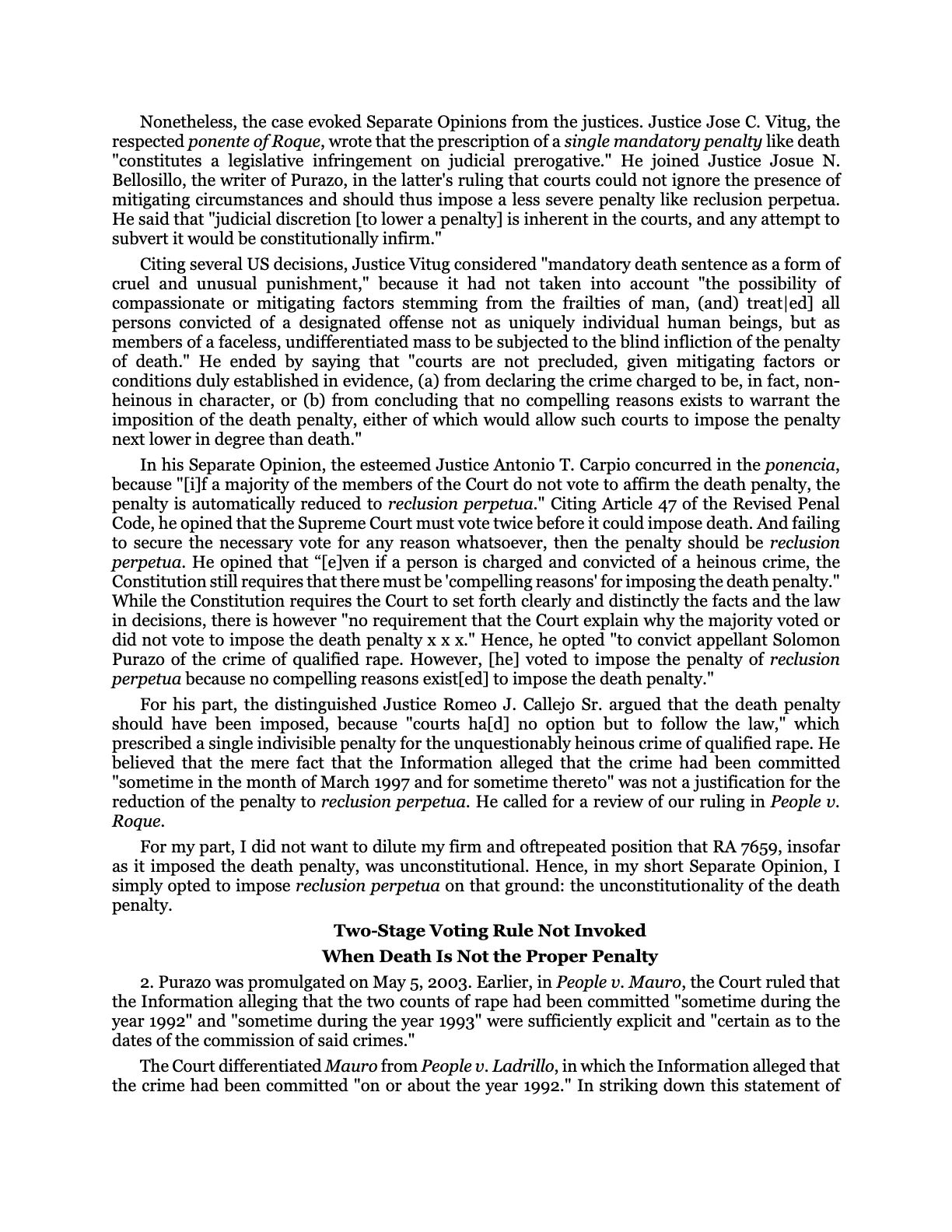 The Bio-Age Dawns on the Judiciary, page 119