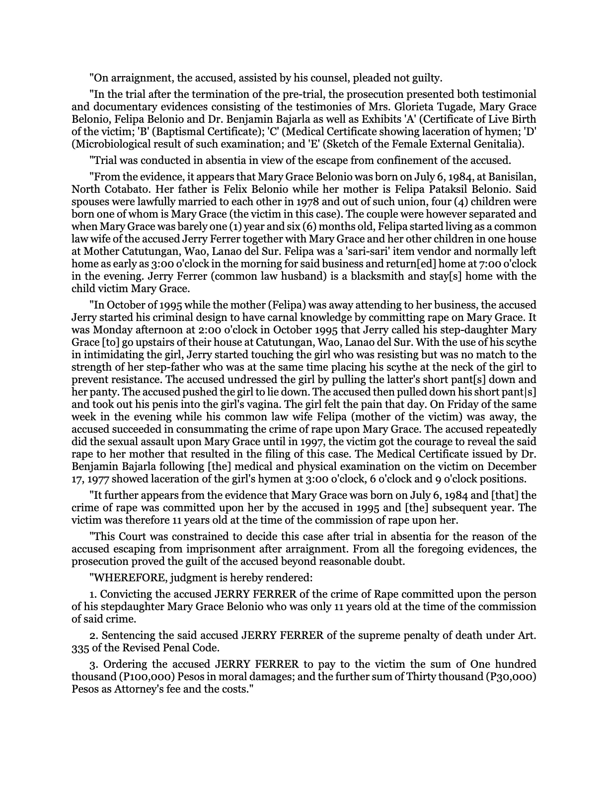 The Bio-Age Dawns on the Judiciary, page 132