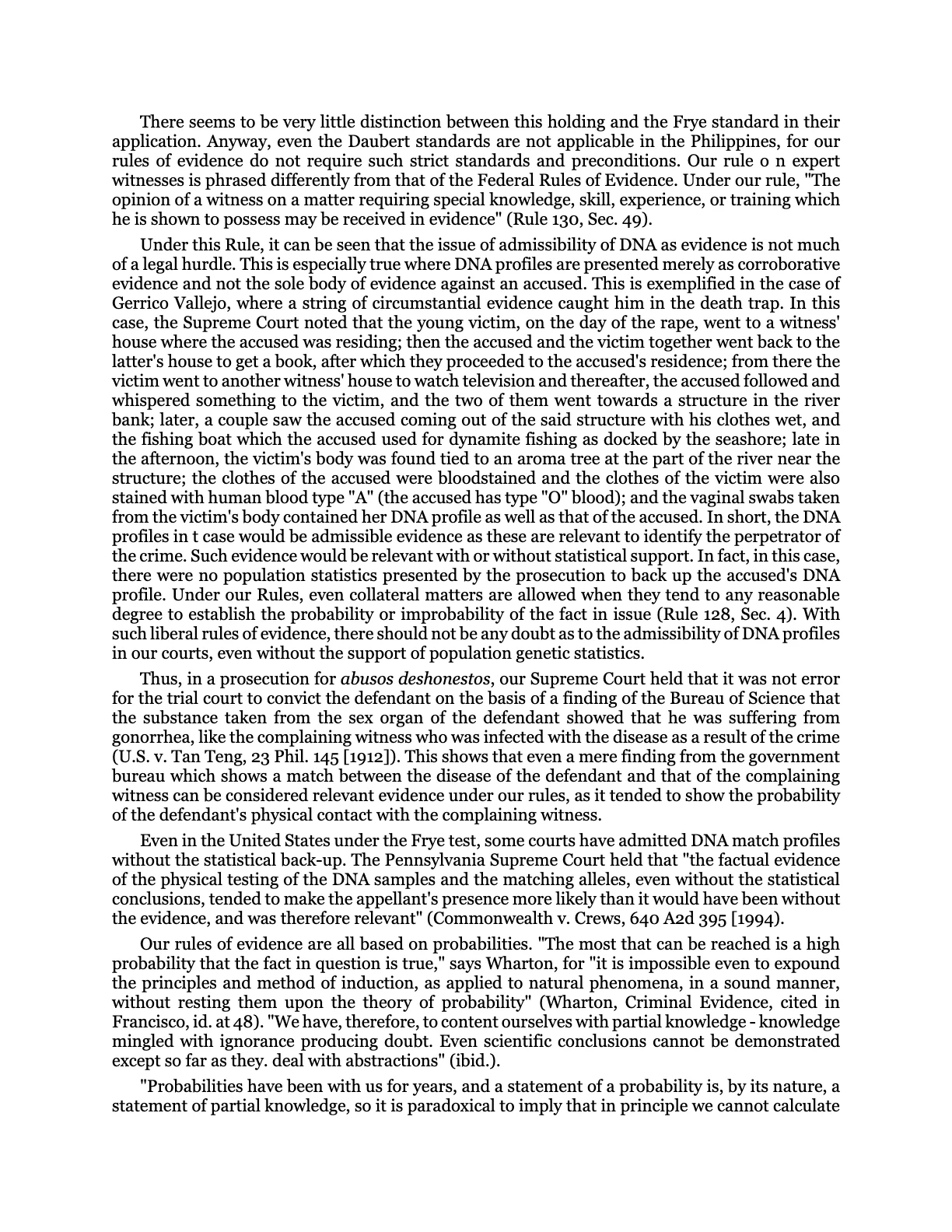 The Bio-Age Dawns on the Judiciary, page 156