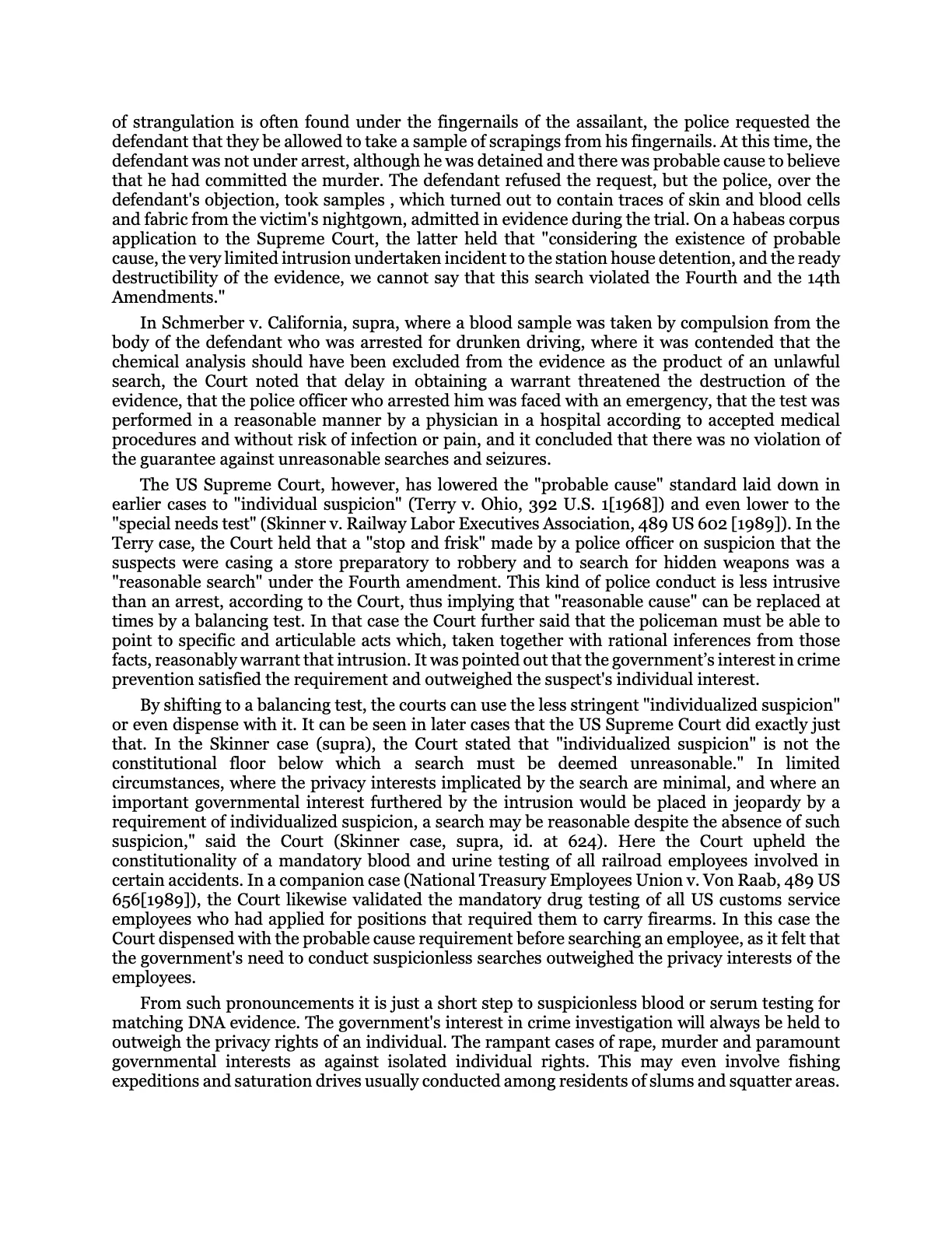 The Bio-Age Dawns on the Judiciary, page 166