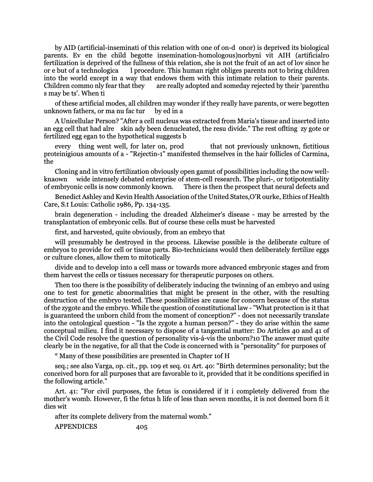 The Bio-Age Dawns on the Judiciary, page 174