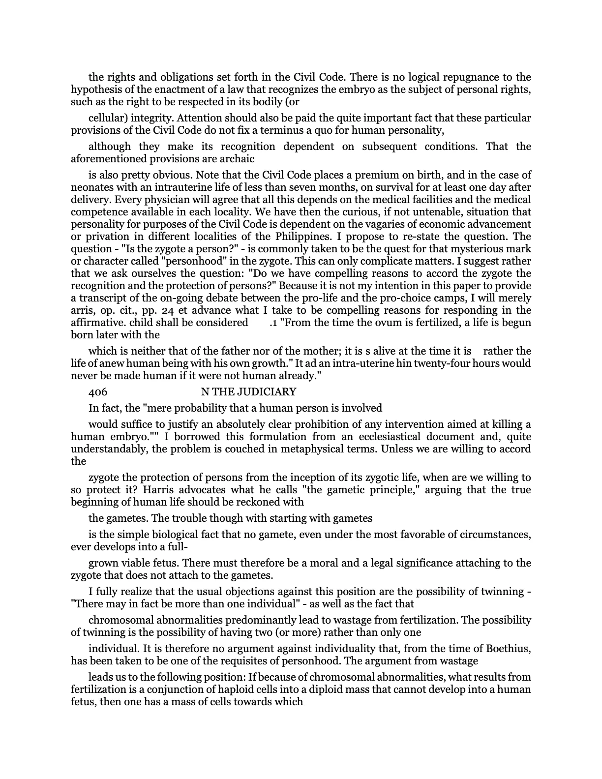 The Bio-Age Dawns on the Judiciary, page 175
