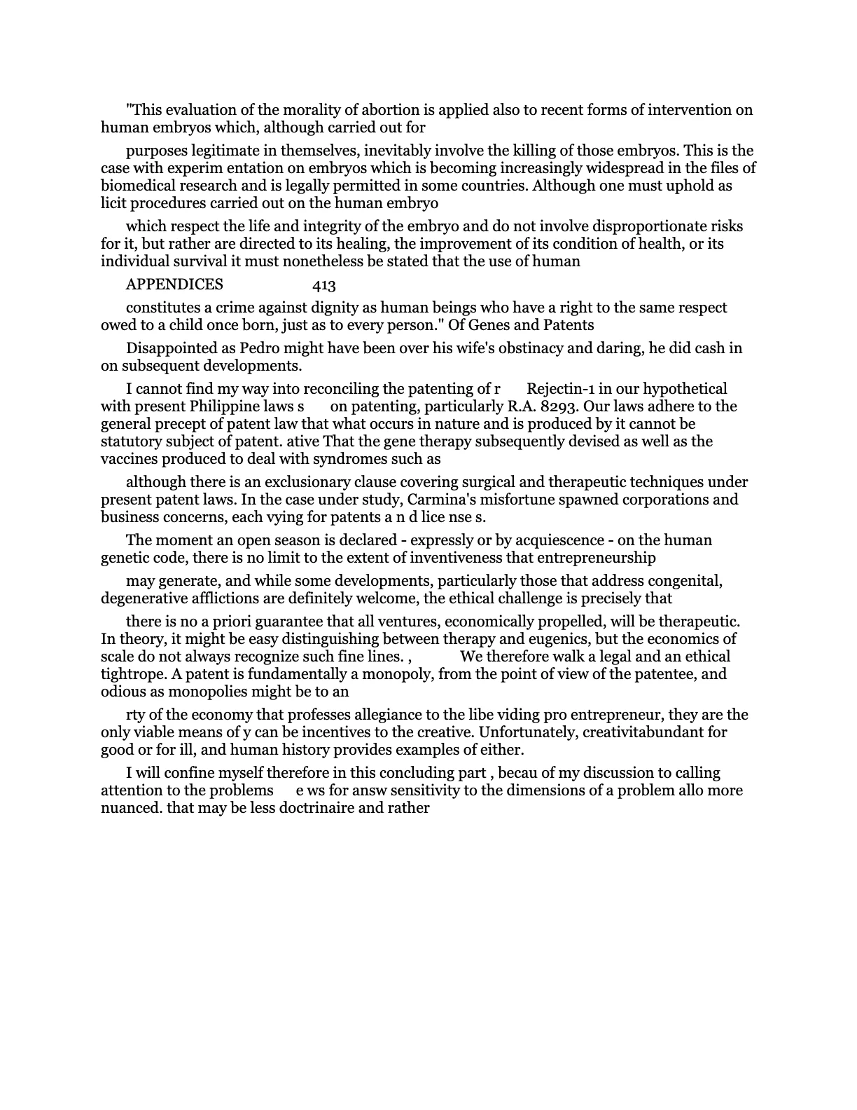 The Bio-Age Dawns on the Judiciary, page 179