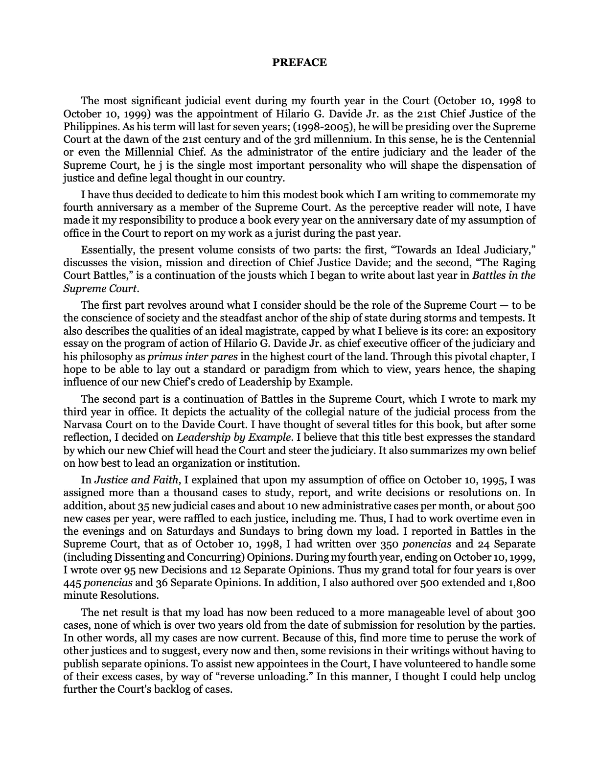 Leadership by Example: The Davide Standard, page 5