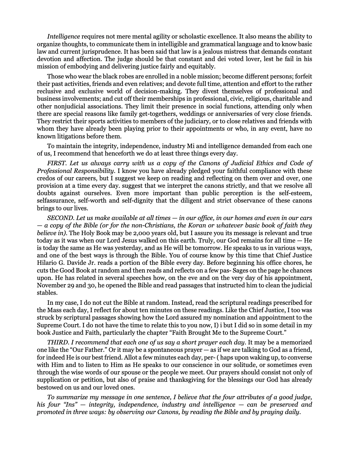 Leadership by Example: The Davide Standard, page 11