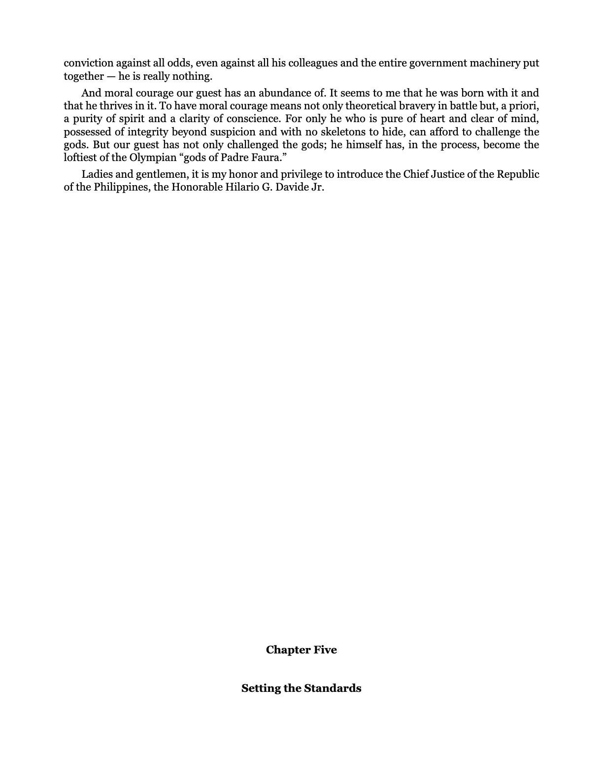 Leadership by Example: The Davide Standard, page 14