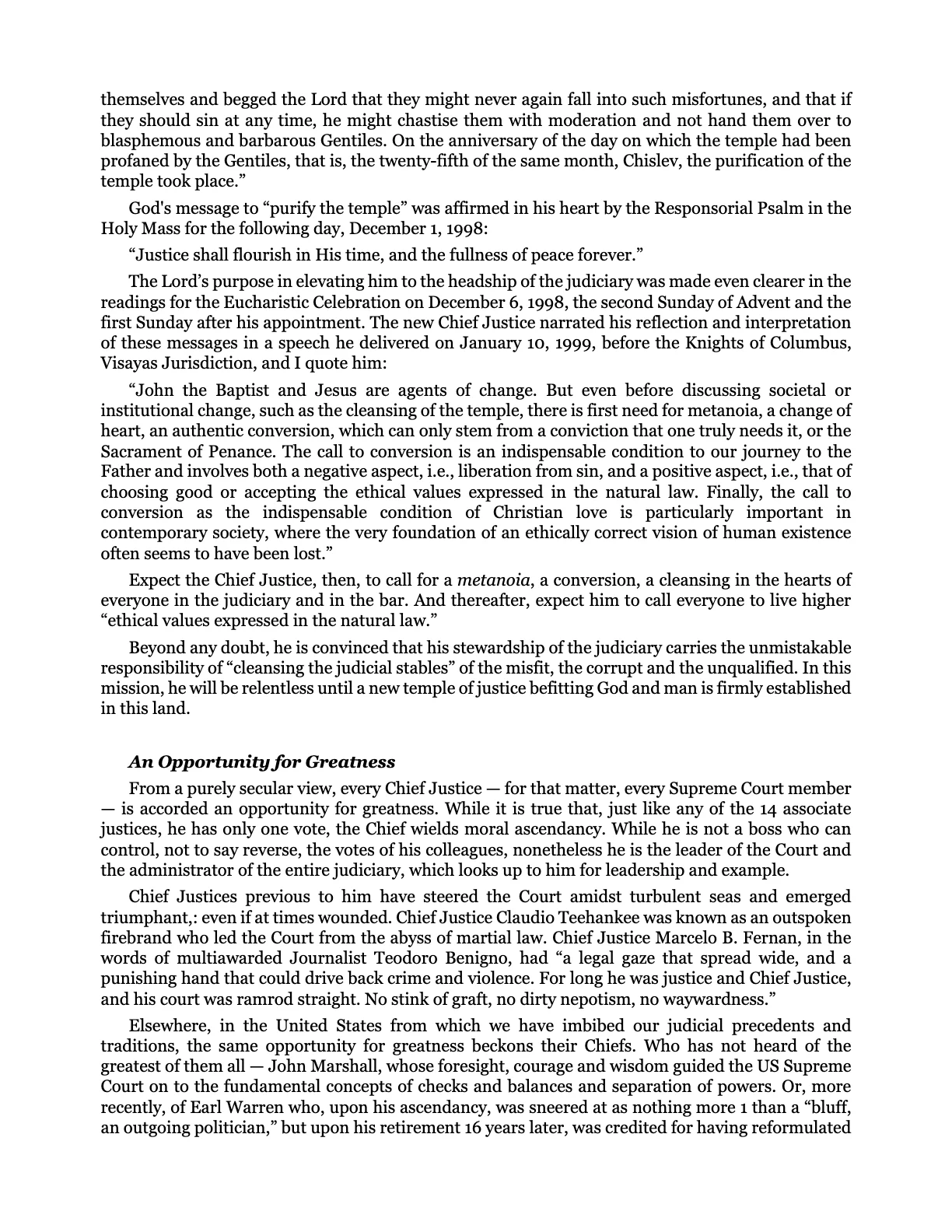Leadership by Example: The Davide Standard, page 16