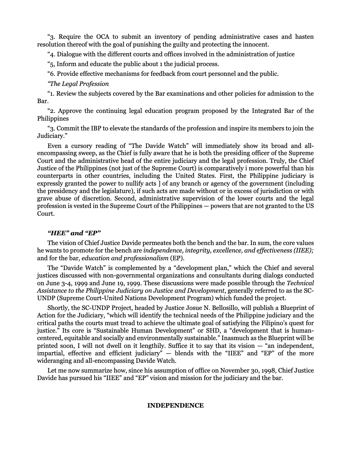 Leadership by Example: The Davide Standard, page 19