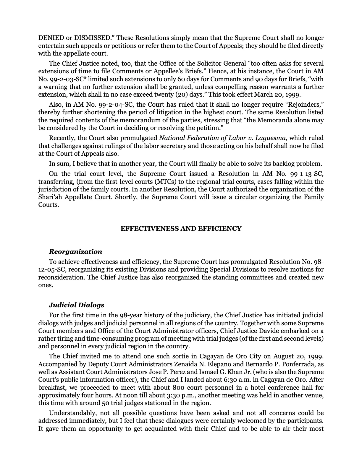 Leadership by Example: The Davide Standard, page 24