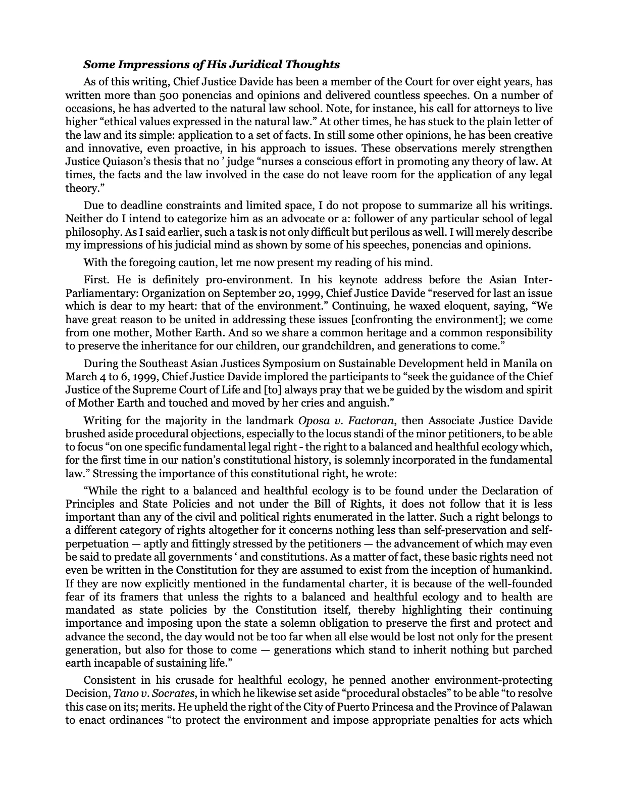 Leadership by Example: The Davide Standard, page 29
