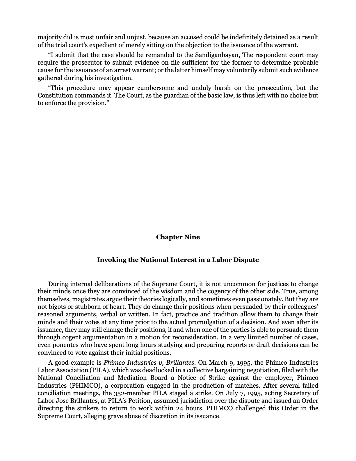 Leadership by Example: The Davide Standard, page 58