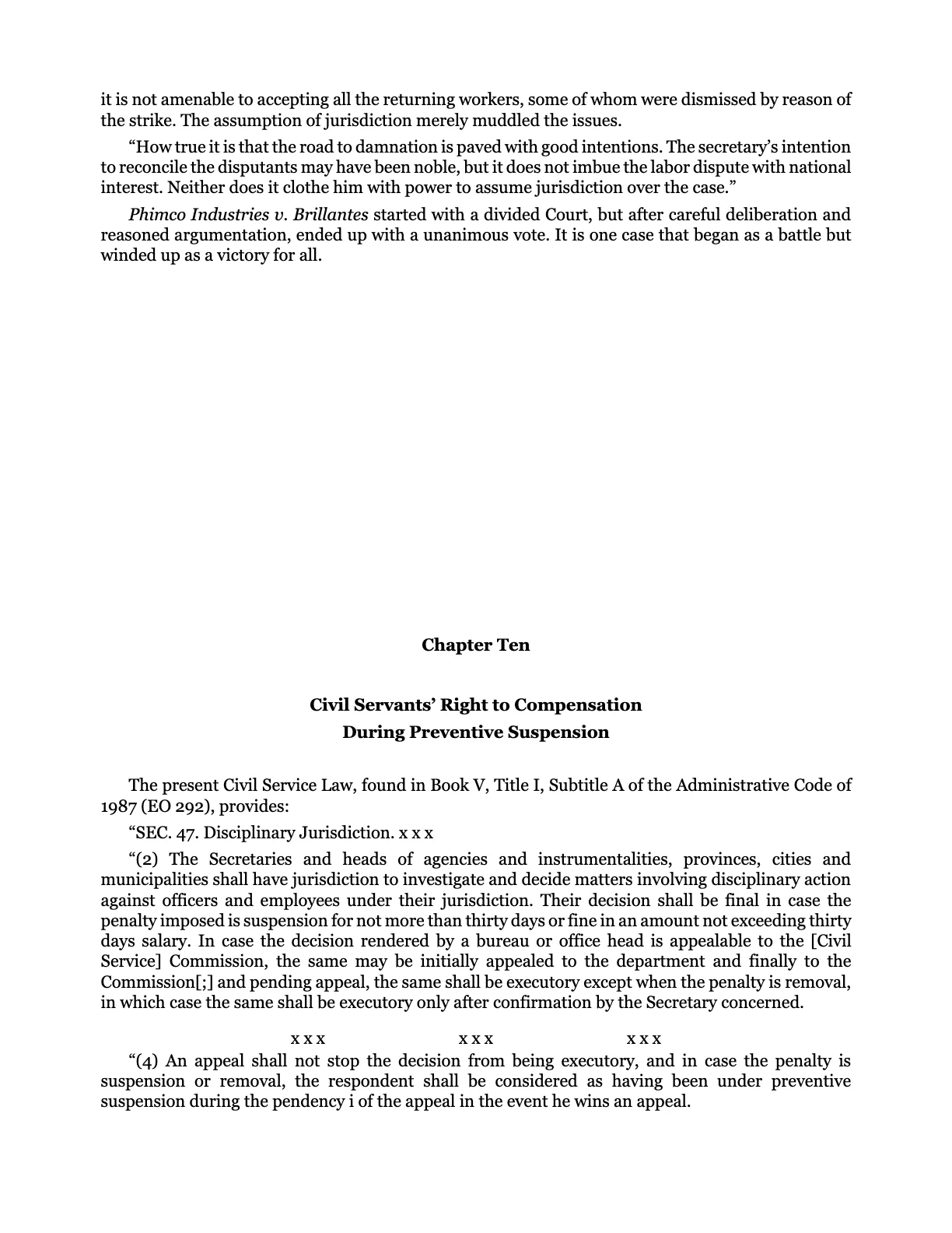 Leadership by Example: The Davide Standard, page 65