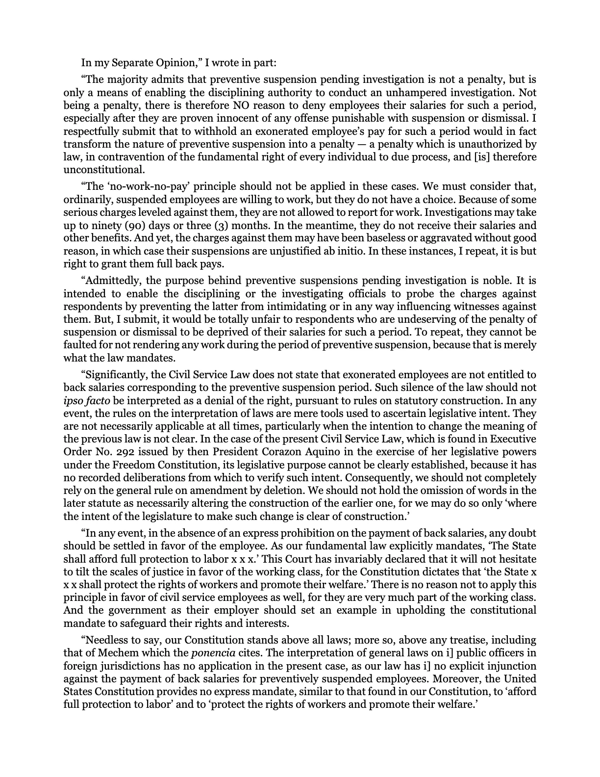Leadership by Example: The Davide Standard, page 67