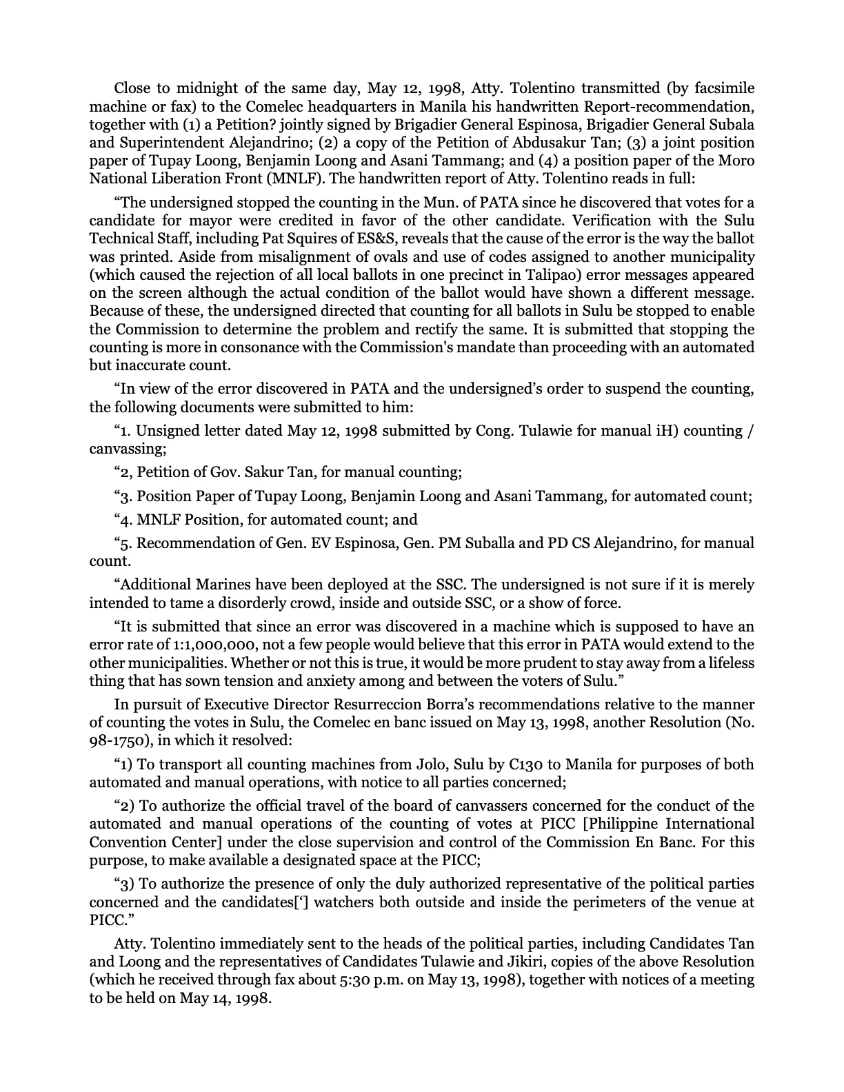 Leadership by Example: The Davide Standard, page 77