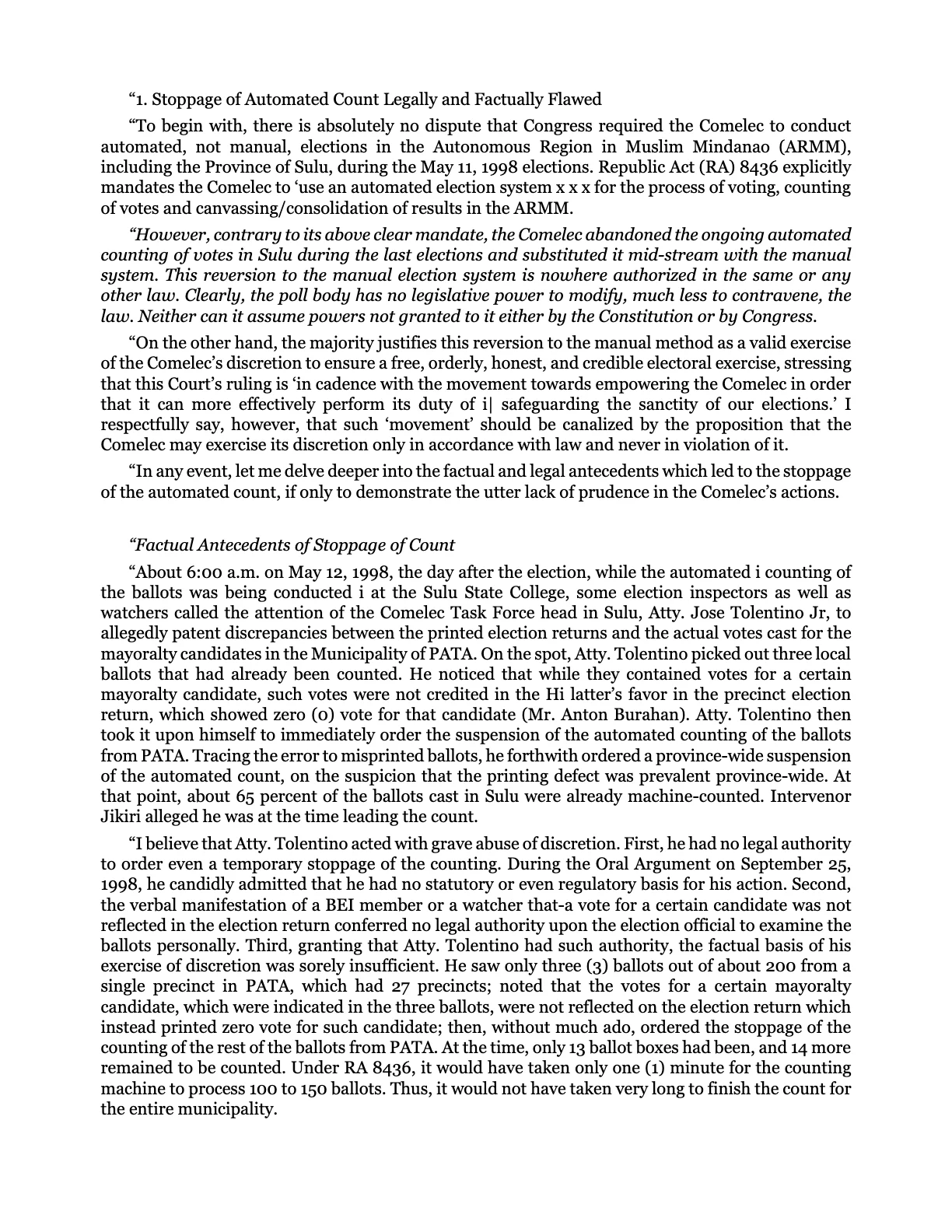 Leadership by Example: The Davide Standard, page 81