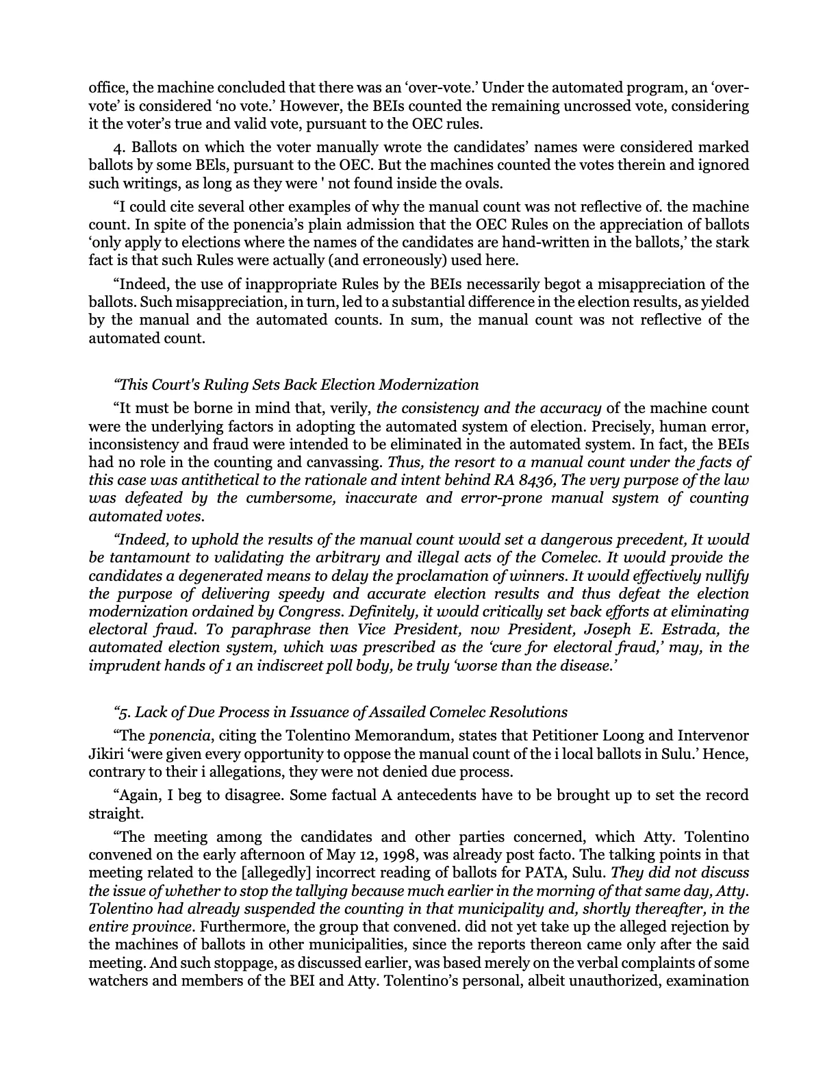Leadership by Example: The Davide Standard, page 85