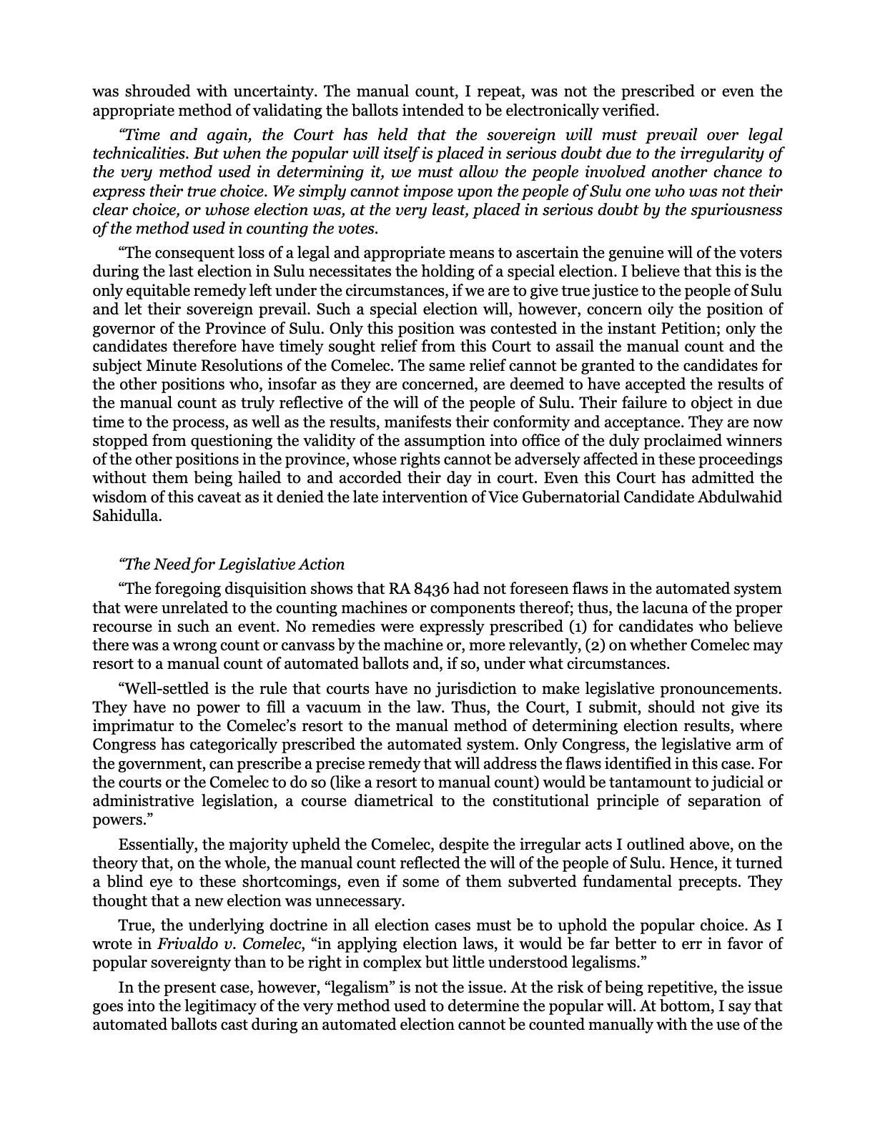 Leadership by Example: The Davide Standard, page 87