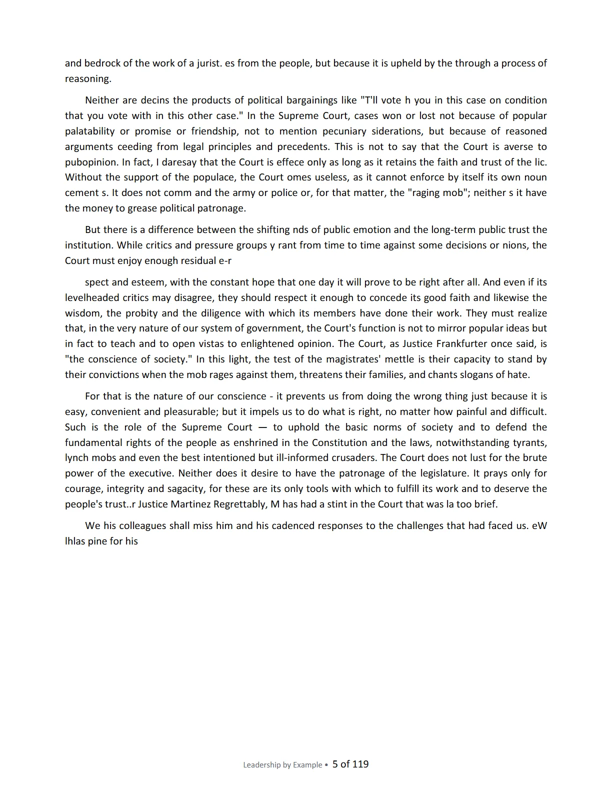 Leadership by Example: The Davide Standard, page 5