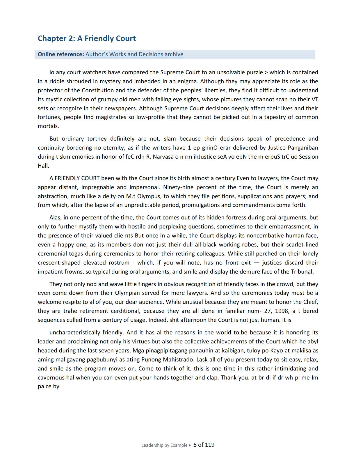 Leadership by Example: The Davide Standard, page 6