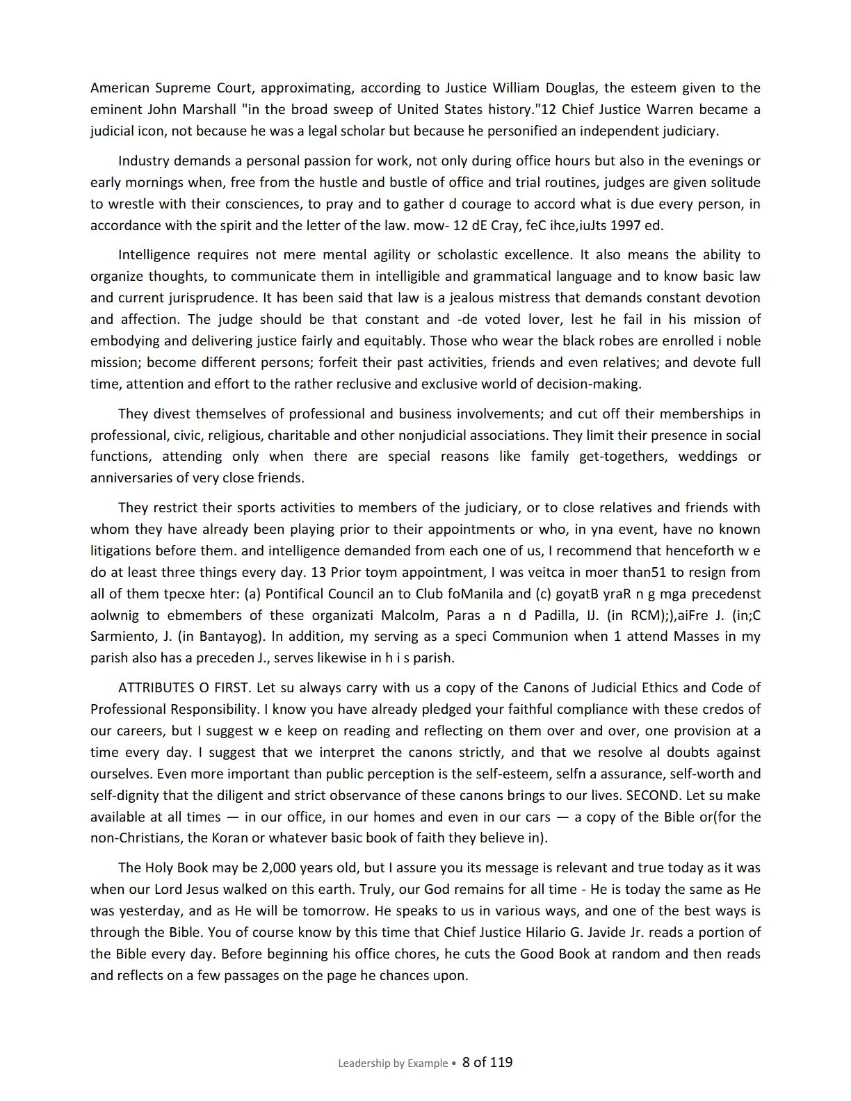 Leadership by Example: The Davide Standard, page 8
