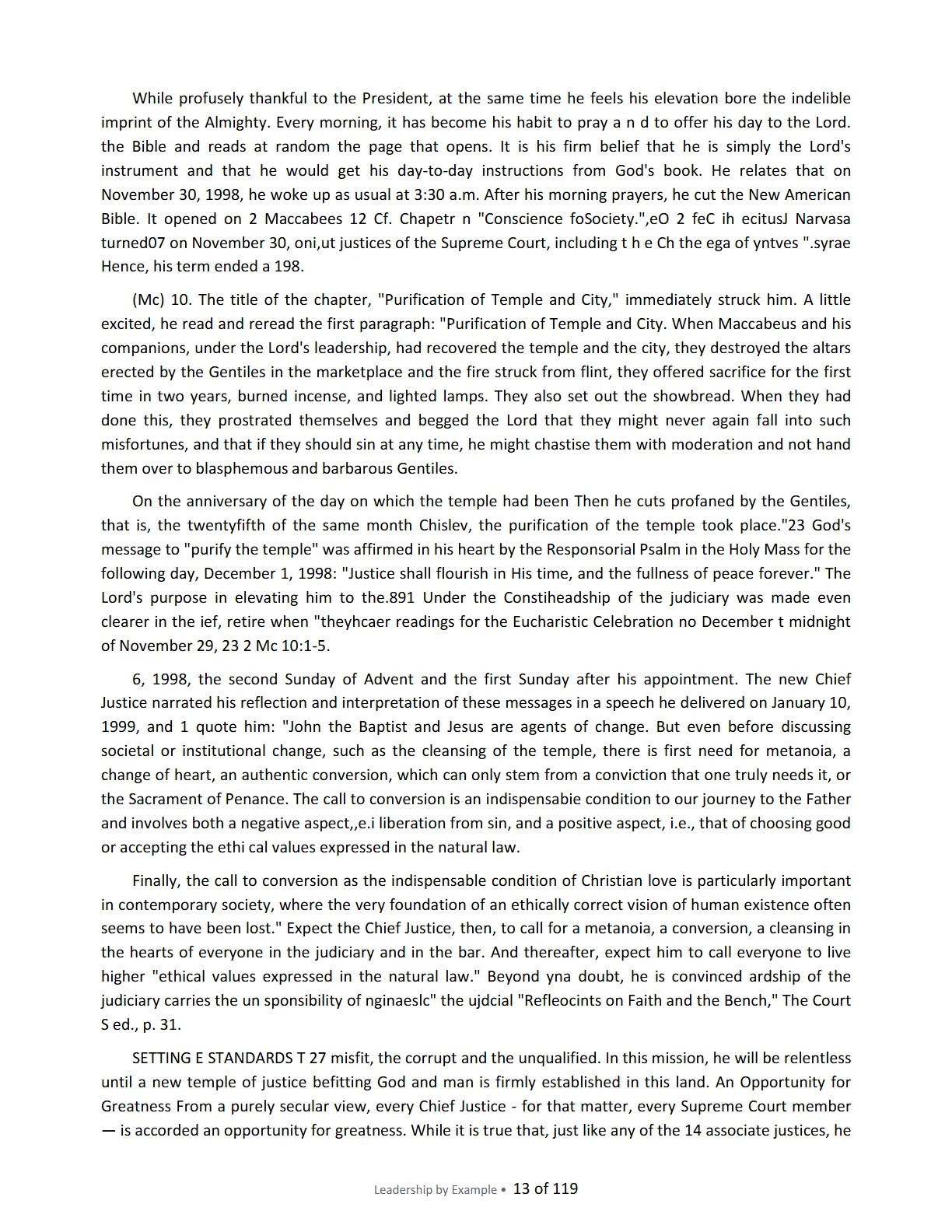 Leadership by Example: The Davide Standard, page 13