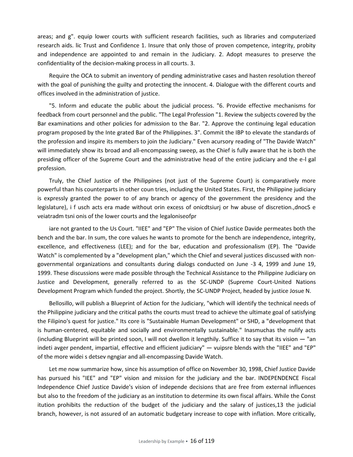 Leadership by Example: The Davide Standard, page 16