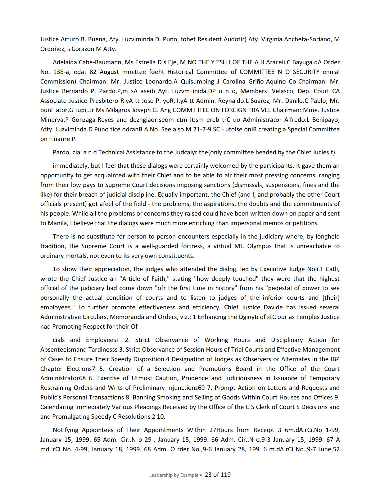 Leadership by Example: The Davide Standard, page 23